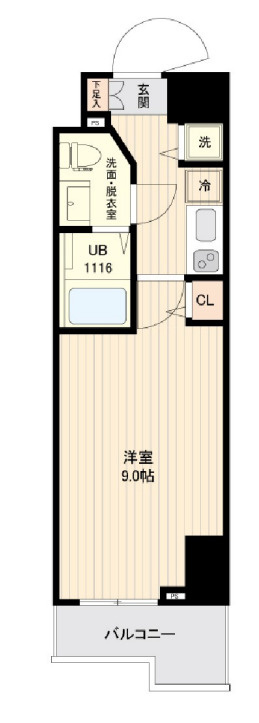SIDE Oneの間取り