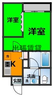 仲介手数料0円！！Lives Residence 東桜 の間取り