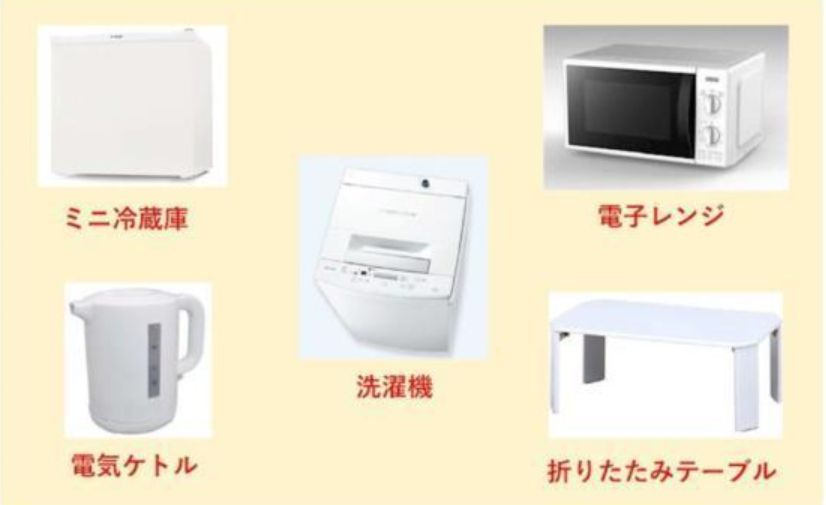 ソフィアパレードの設備|家電付き☆　