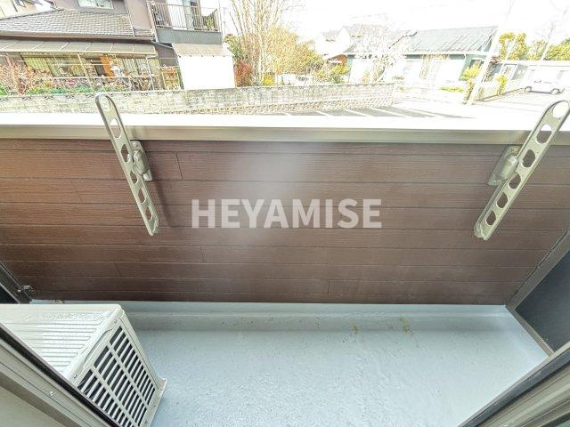 デ・クメール貝津のバルコニー