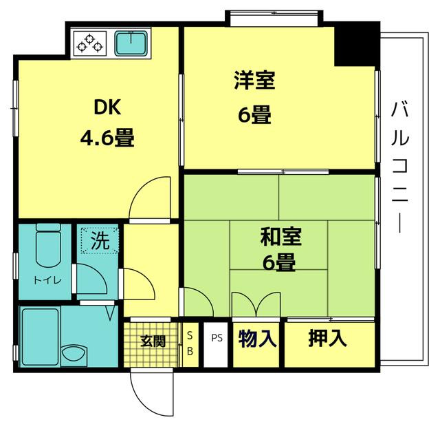 ルネ松戸馬橋の間取り