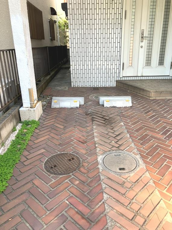 深沢戸建の駐車場