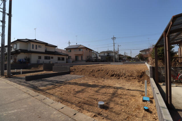 ブルーミングガーデン宇都宮市五代２丁目　新築一戸建てのその他|外観造成後