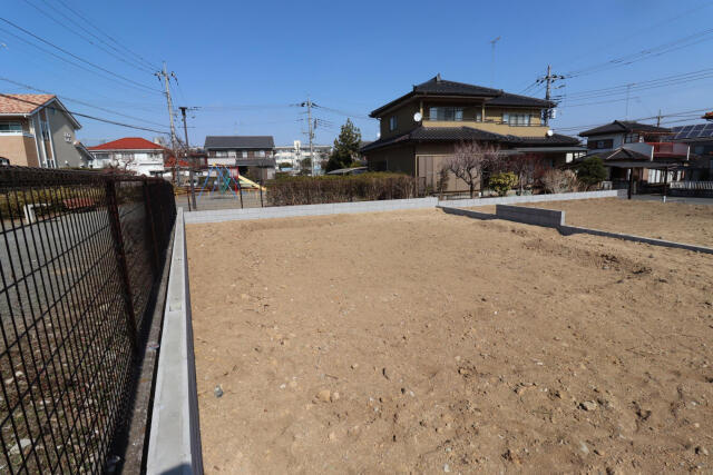 ブルーミングガーデン宇都宮市五代２丁目　新築一戸建てのその他|外観造成後
