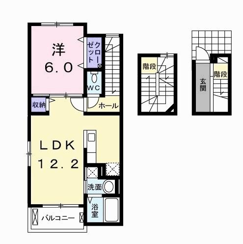 Ｐｌａｃｉｄｏの間取り