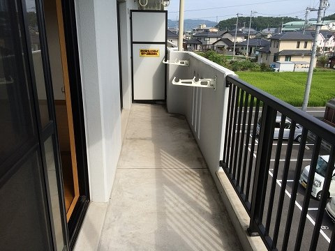 グランメール Kのバルコニー