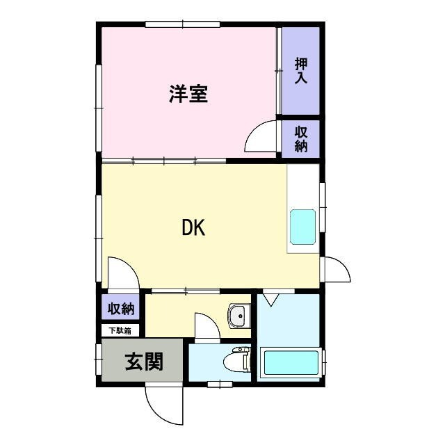 古賀ハウスの間取り