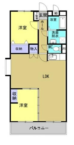 アンティムの間取り