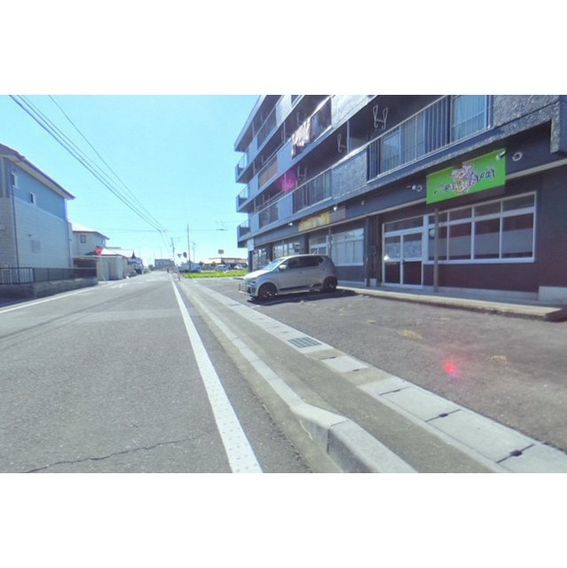岐阜市北一色４丁目のアパートの駐車場