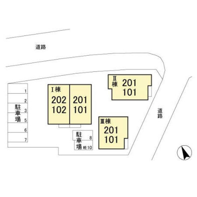 【区画図】 | ブリアール Ⅲ