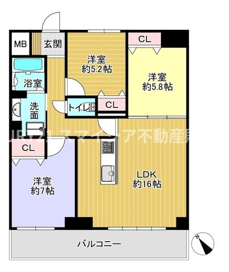 【間取り】 | リバティパーク枚方D棟プログレスタワー