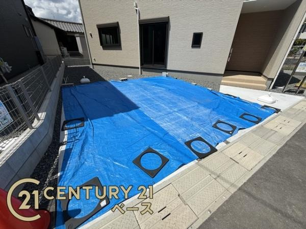 リーブルガーデン菅原町 ４号棟 ／新築一戸建の駐車場|■現地撮影写真■こちらは現地駐車スペースです！
