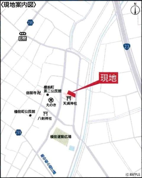 安城市榎前町第5　全2棟・1号棟のその他|交通アクセス図です。