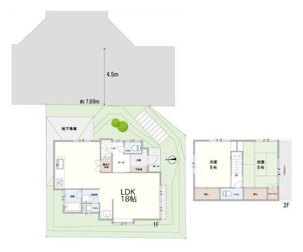 横浜市瀬谷区阿久和東２丁目の中古一戸建