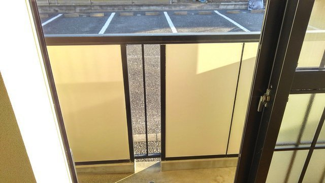 シャトルのバルコニー