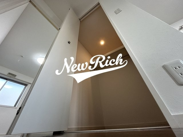 高崎市井野町のアパートの収納