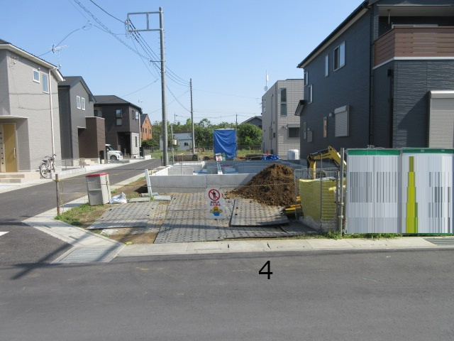 【仲介手数料無料】新築戸建　東松山市和泉町6付近の前面道路含む現地写真