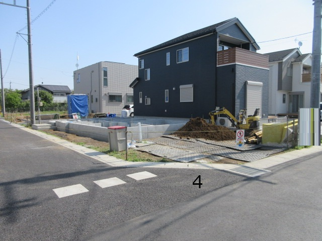 【仲介手数料無料】新築戸建　東松山市和泉町6付近の前面道路含む現地写真