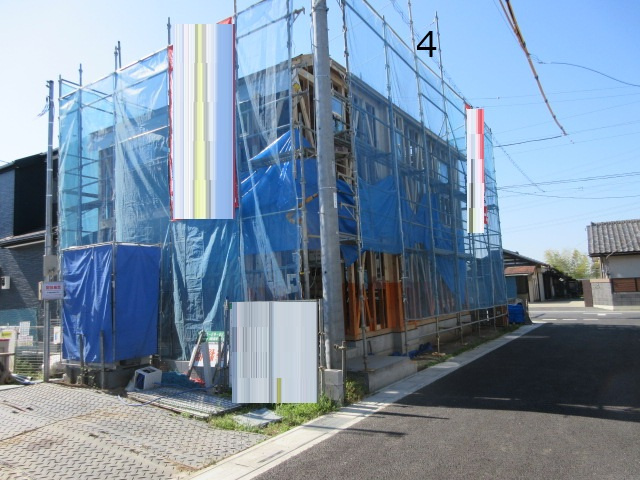 【仲介手数料無料】新築戸建　東松山市和泉町6付近の前面道路含む現地写真