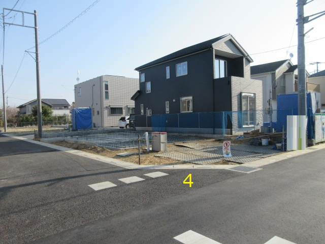 【仲介手数料無料】新築戸建　東松山市和泉町6付近の前面道路含む現地写真