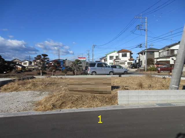 【仲介手数料無料】新築戸建　滑川町月輪940-22（全4棟）の前面道路含む現地写真