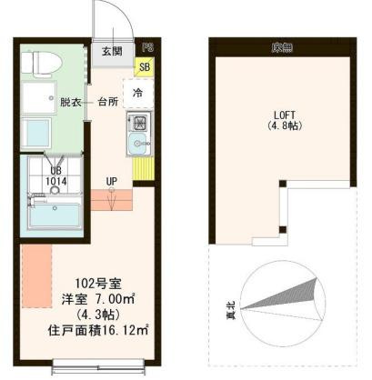 【間取り】 | ハーモニーテラス東小岩Ⅲ