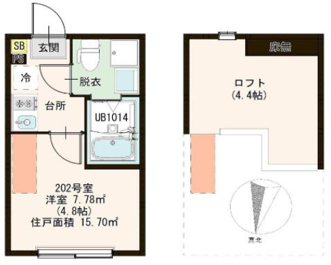 【間取り】 | フェリシテ東小岩