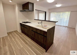 鎌倉七里ガ浜パーク・ホームズのキッチン