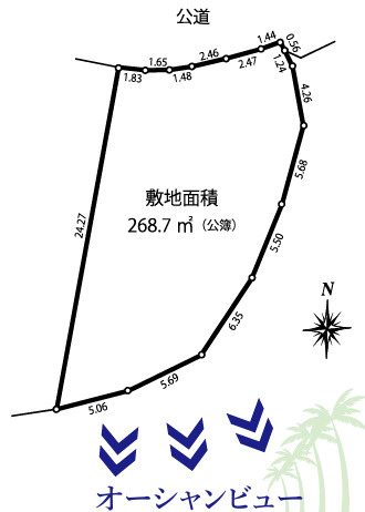 鎌倉市七里ガ浜東５丁目　売地