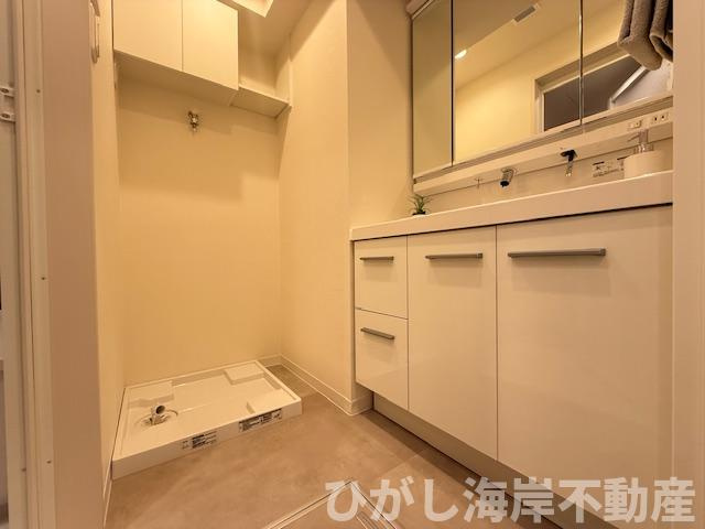 エンゼルハイム藤沢羽鳥の脱衣所|新規リフォーム完了！　脱衣スペース
