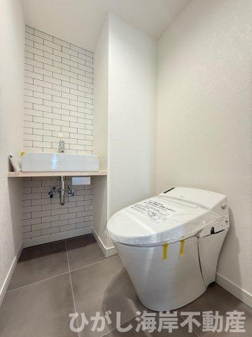 クリオ茅ヶ崎参番館のトイレ|新規リフォーム完了！　洗浄機能付きお手洗い