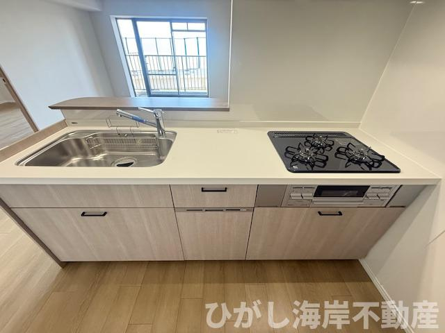 コスモ茅ヶ崎プレシオのキッチン|新規リフォーム完了！　システムキッチン
