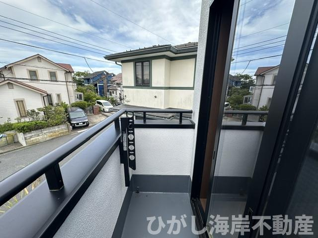 鎌倉市七里ガ浜２丁目　新築戸建のバルコニー|バルコニー