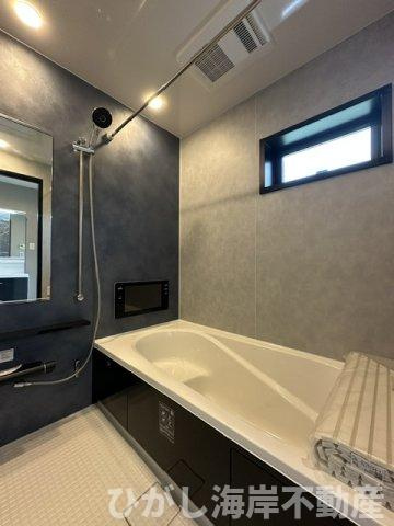 鎌倉市七里ガ浜２丁目　新築戸建の浴室|1坪タイプ　ユニットバス