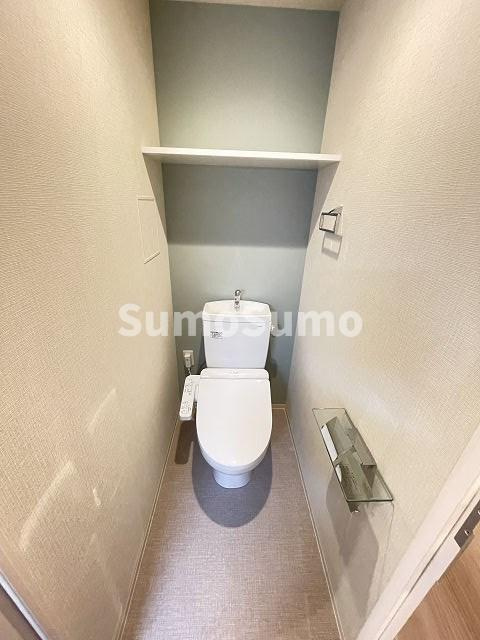 レリーフ南塚口のトイレ|落ち着いたトイレです