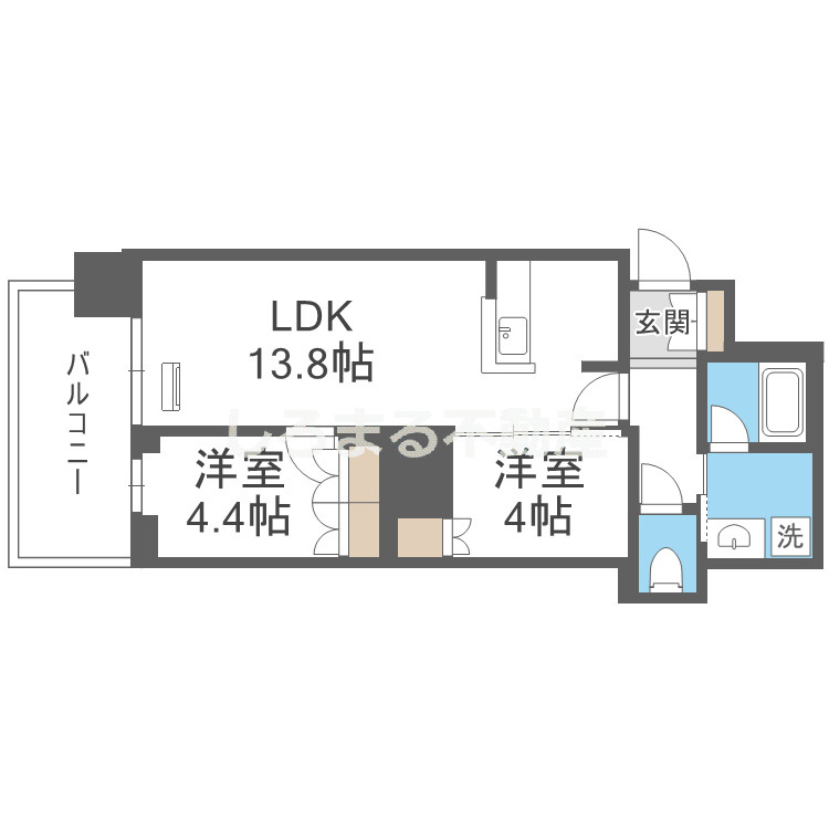 RJR堺筋本町タワーの間取り