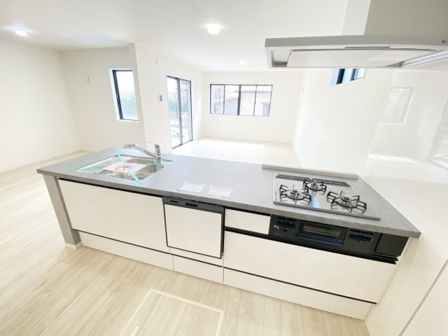 『八王子市新築戸建て』八王子市富士見町7-6【仲介手数料無料】　７期のキッチン|～仲介手数料無料☆八王子ひなた不動産～　八王子市富士見町　新築戸建て
