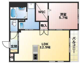 【間取り】 | KAYS’ SUITE Sunny Med.