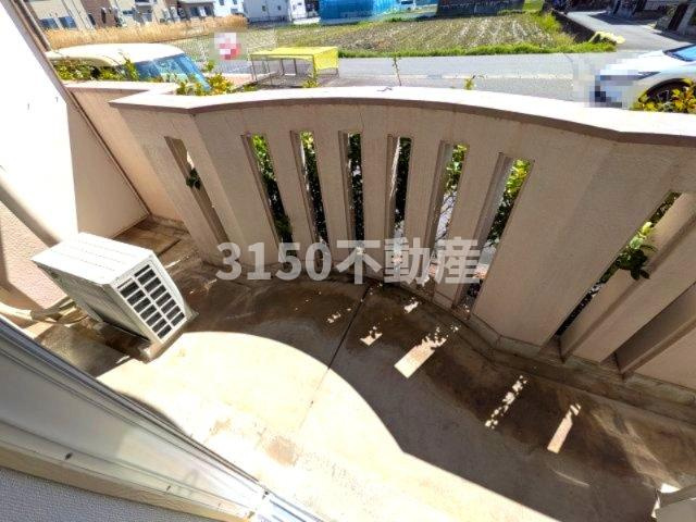 サンテラス88のバルコニー