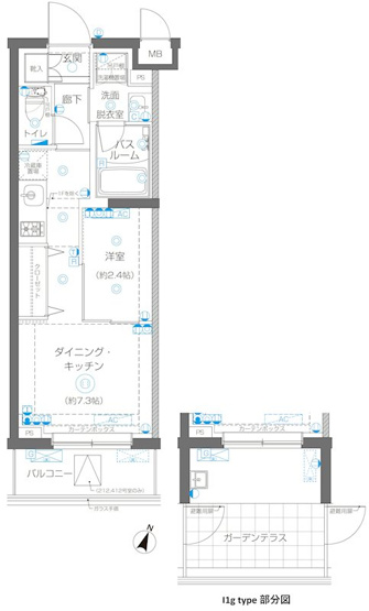【間取り】 | ZOOM蒲田EAST