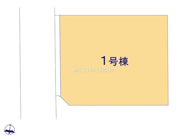 安城市今池町4丁目01期の区画図