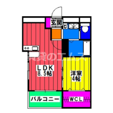 【間取り】 | ｒｈ井尻 | ｒｈ井尻の間取り