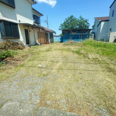 売地　野田市上花輪の外観|古家あり