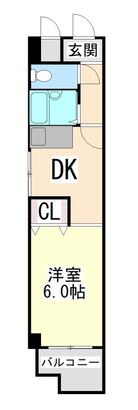 石屋川ロイヤルハイツの間取り