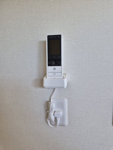サニーヒル　Bのセキュリティ|2階にモニター付きインターホンがございます。