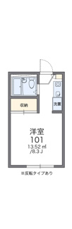 【間取り】 | レオパレスランタナ