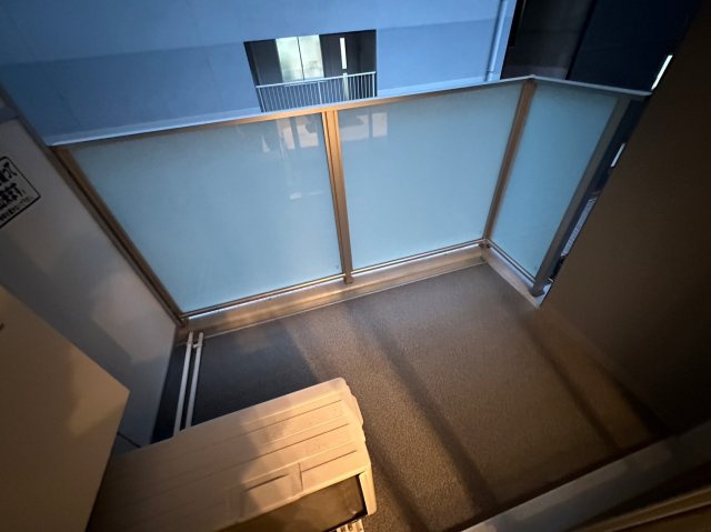BLAU本町東のバルコニー