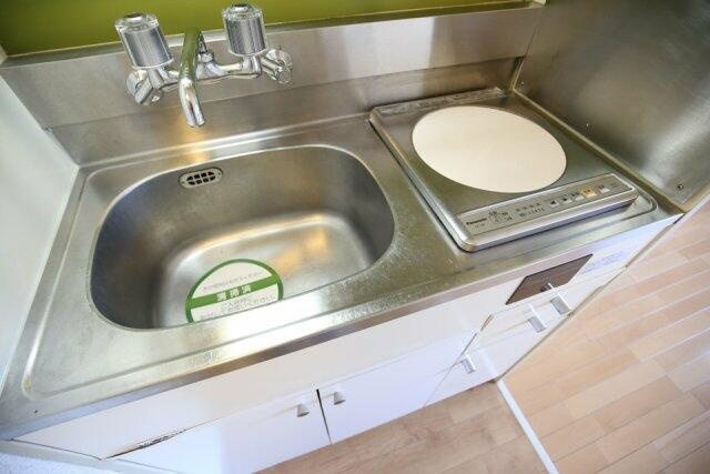 トップ金町のキッチン|1口IHコンロ