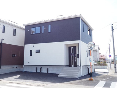 【外観】 | Cradle garden　伊達市梁川町御八郎第１　１号棟 | ★内覧予約で新米2kg★