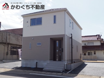 【外観】 | Cradle garden　伊達市梁川町御八郎第１　３号棟 | ★内覧予約でブランド米2kg★　いつでも見学OKです！
